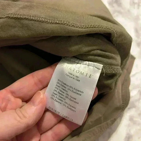 Women’s Anatomie Made in Italy Tan Golf Skirt Skort Size XL - Picture 6 of 7